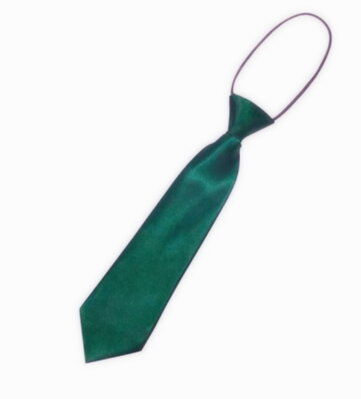 Detská kravata 76099 Zelená