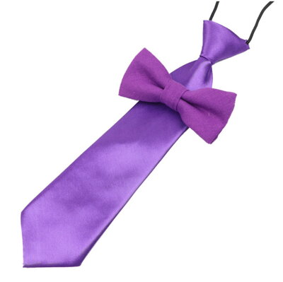 Detský set motýlik a kravata AM236 Purple