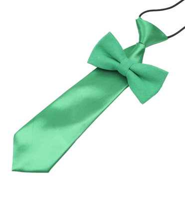Detský set motýlik a kravata AM236 Green