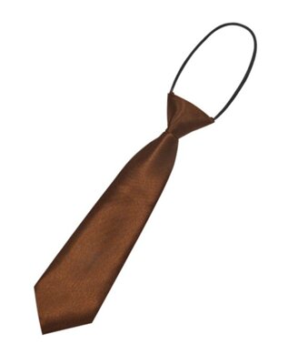 Detská kravata 72069 Hnedá