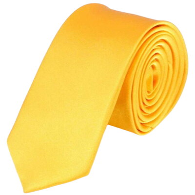  Žlta kravata jednofarebná