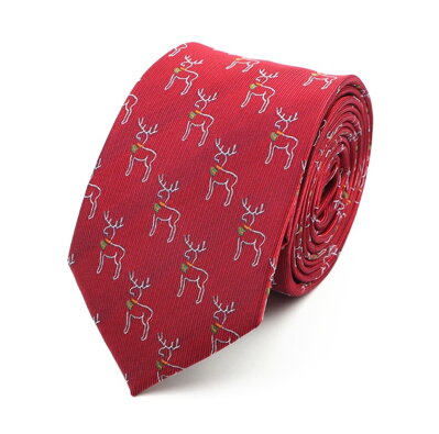 Vianočná kravata Viola Bordó 8137-36