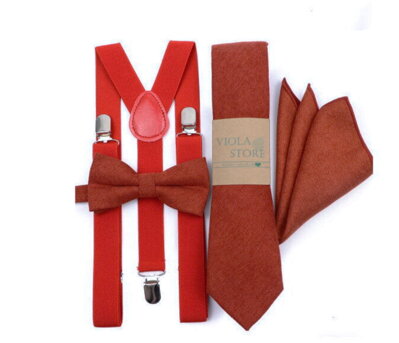 Set motýlik a traky Miranda SM776 Červený