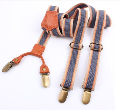 Traky Elastic Vintage Suspenders H234