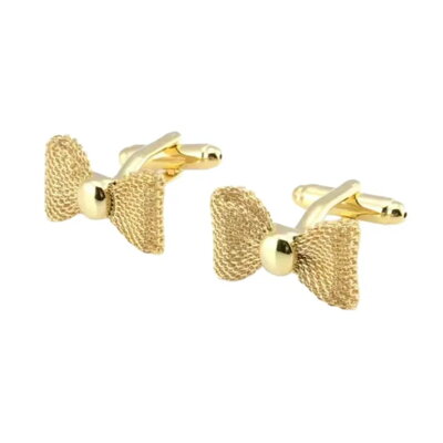 Miranda Manžetové gombíky Motýliky MK3381 Gold