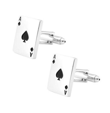 Miranda Manžetové gombíky Poker eso AM410