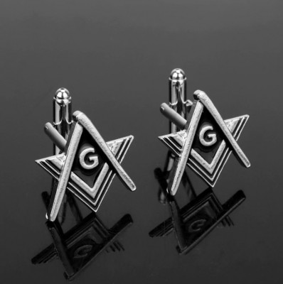 Manžetové gombíky Freemasonry Masonic Symbol