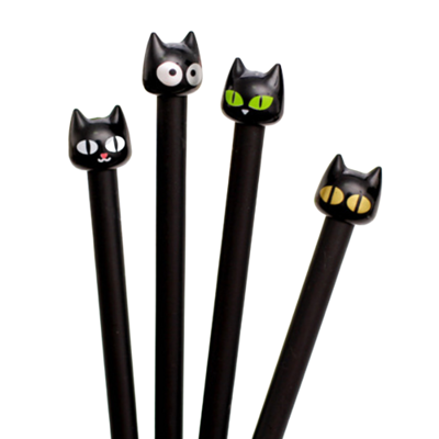 Guľôčkové pero Čierna mačička