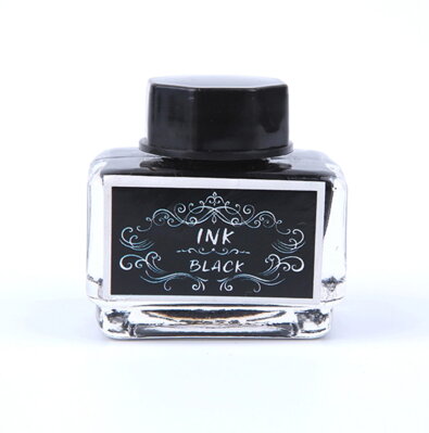 Atrament do plniaceho pera Miranda Black 15ml
