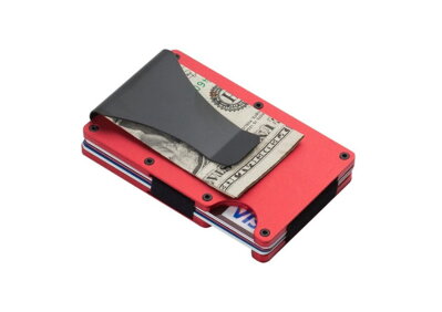 Spona na peniaze a kreditné karty Miranda Red Box SP4254