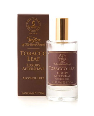 Taylor of Old Bond Street Tobacco Leaf Aftershave voda po holení bez alkoholu 50 ml 