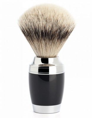 Štetka na holenie Mühle Stylo Black Silvertip Badger