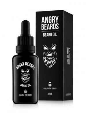 Angry Beards Khalifa The Sheikh, olej na fúzy 30 ml