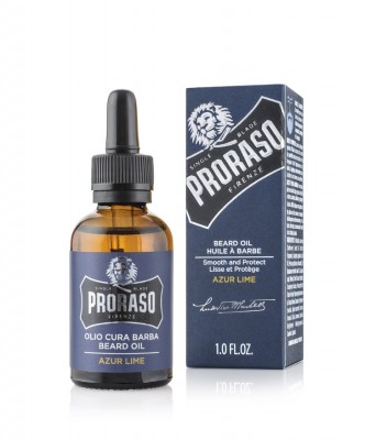 Proraso Azur Lime olej na fúzy 30 ml