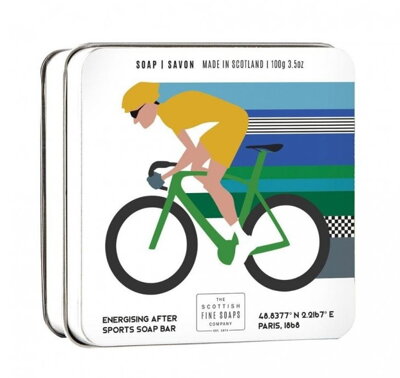 Scottish Fine Soaps Mydlo v plechovej krabičke Bicyklovanie - 100 g