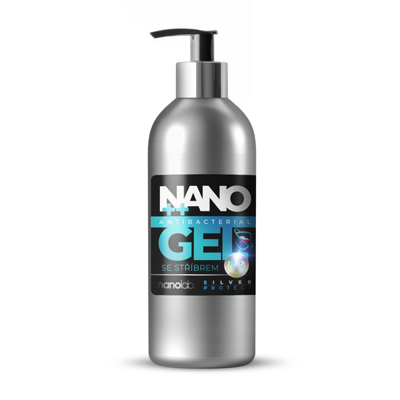 Nanolab NANO dezinfekčný gél so striebrom 300 ml