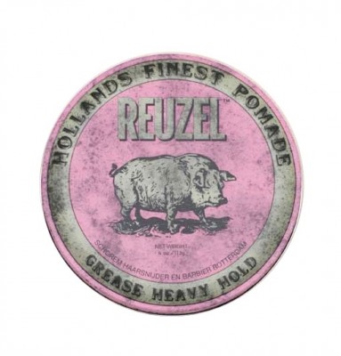 Reuzel Pink Grease Heavy Hold, pomáda na vlasy 113 g