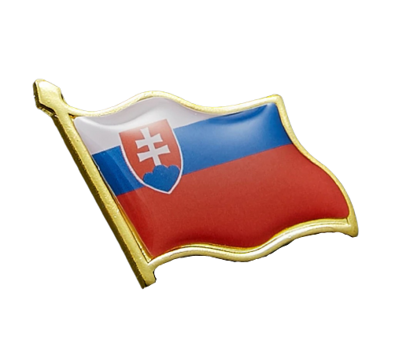 Brošňa do klopy Slovenská vlajka
