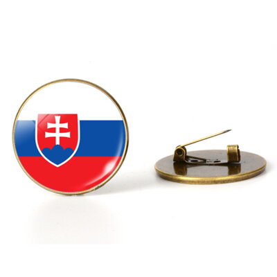 Odznak do klopy Slovenská vlajka VSK25