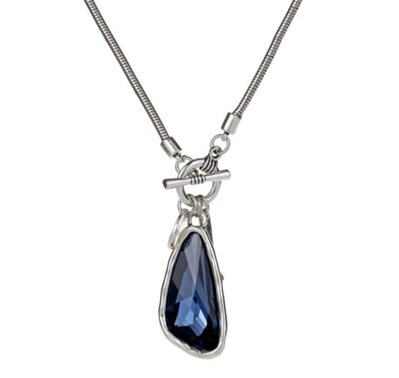 Miranda náhrdelník Krystal Dark Blue