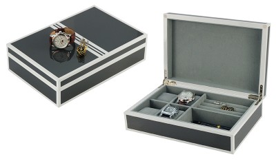 Box na hodinky a manžetové gombíky RS-2331-4GR