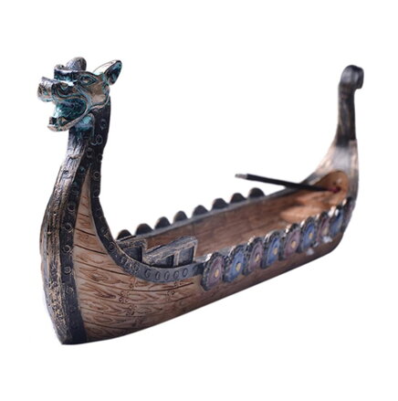 Držiak vonných tyčiniek Vikingská loď Drakkar V81265
