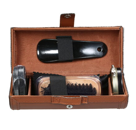 Set na čistenie obuvi Miranda SB276 Brown
