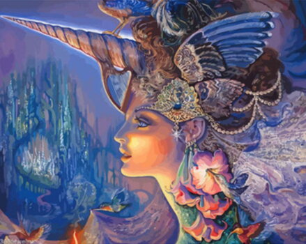 Maľovanie podľa čísiel Magická víla 394LV