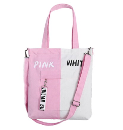Kabelka Miranda KMPW3 Pink White