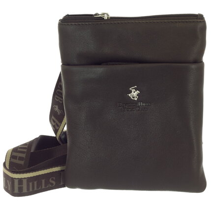 Taška crossbody kožená BHPC Virginia S BH-300-25 hnedá