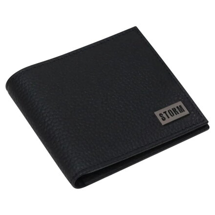 CARES EMBOSS BI FOLD WALLET BLACK