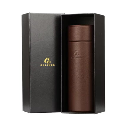 Kožený humidor na cigary Brown
