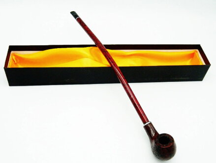 Fajka Long Smoke Dark Brown