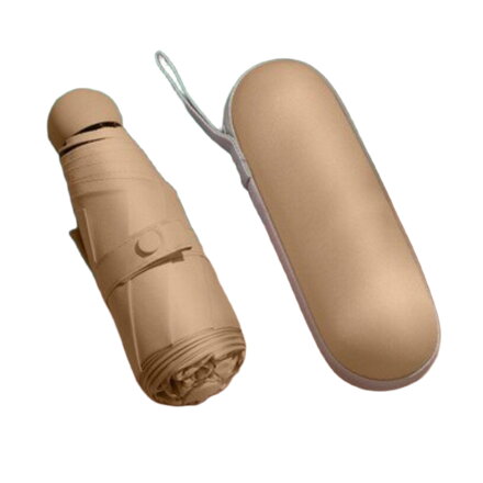 Dáždnik dámsky skladací D530 khaki