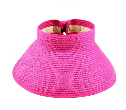 Dámský klobúk Miranda skládací Pink