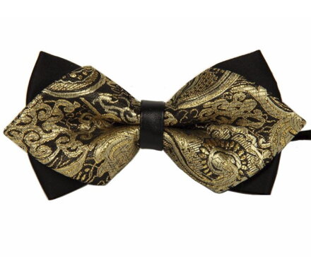 Motýlik Miranda Suit Bow Gold