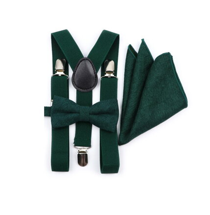Destký set motýlik a traky Miranda SM552 Zelený