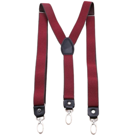 Traky Elastic Suspenders KM564 Red