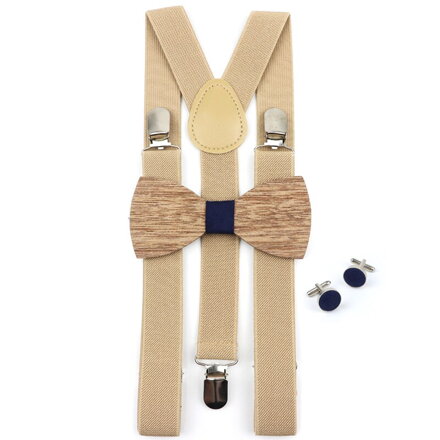 Set motýlik, traky a gombíky Miranda M469 Blue