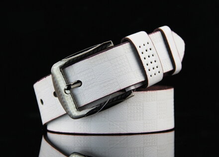 Opasok Miranda PU-001 Biely