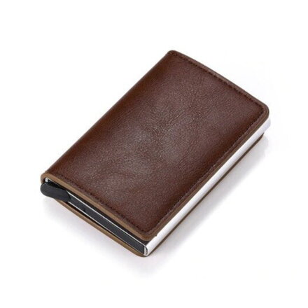 Púzdro na karty a bankovky Cardslide Brown
