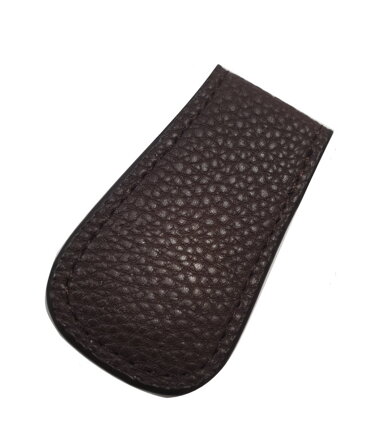 Spona na peniaze Seonyu Leather dark brown