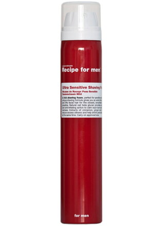 Recipe for men Pena na holenie Ultra Sensitive 100ml