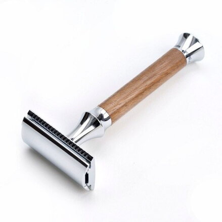 Timor Walnut Wood Closed Comb, strojček na holenie
