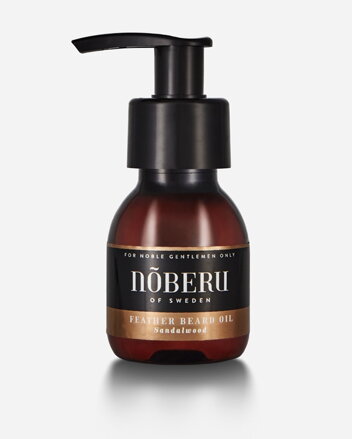 Noberu Sandalwood Feather olej na fúzy 60 ml