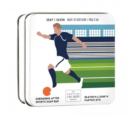 Scottish Fine Soaps Mydlo v plechovej krabičke Futbal - 100 g