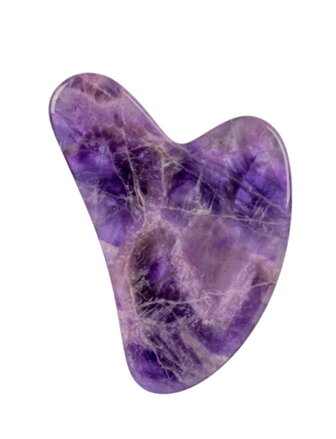 Miranda Masážny kameň Gua Sha Corazon Ametyst