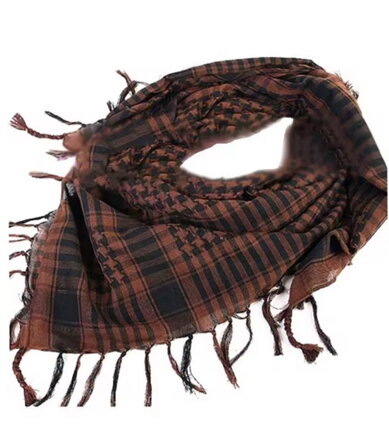 Bavlnená šatka v arabskom štýle 