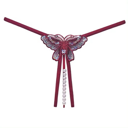 Erotické nohavičky Butterfly Pearl