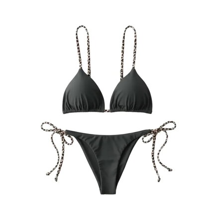 Dvojdielne bikiny 6603 čierne